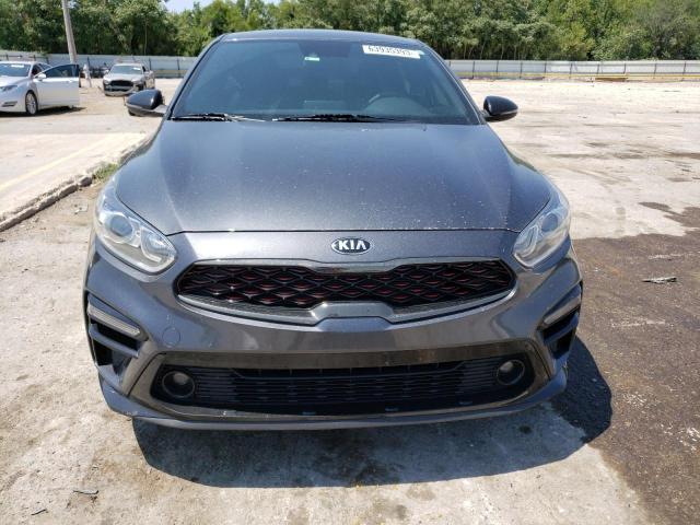 3KPF34AD8ME415882 - 2021 KIA FORTE GT LINE GRAY photo 5