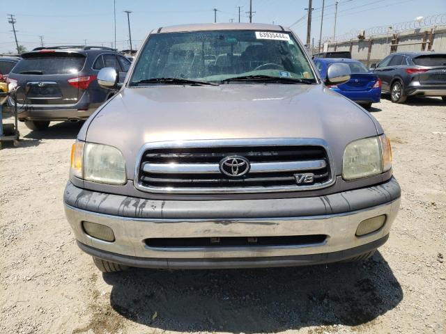 5TBRT34152S262740 - 2002 TOYOTA TUNDRA ACCESS CAB თაფლისფერი ფოტო 5