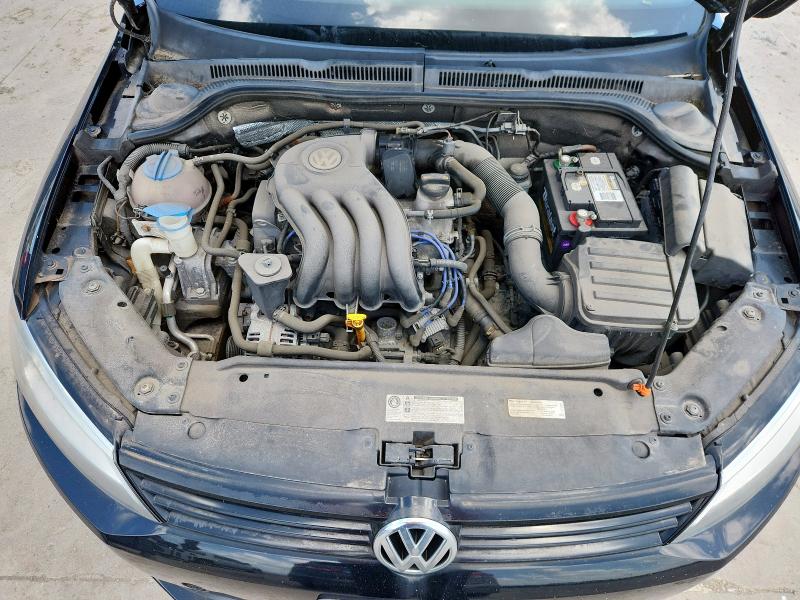 3VW2K7AJ2CM355382 - 2012 VOLKSWAGEN JETTA BASE BLACK photo 11