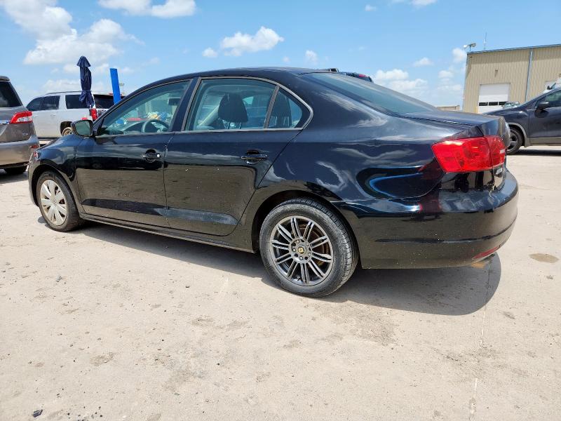 3VW2K7AJ2CM355382 - 2012 VOLKSWAGEN JETTA BASE BLACK photo 2