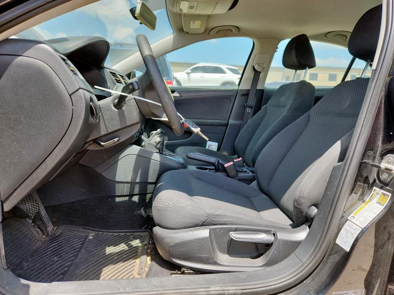 3VW2K7AJ2CM355382 - 2012 VOLKSWAGEN JETTA BASE BLACK photo 7