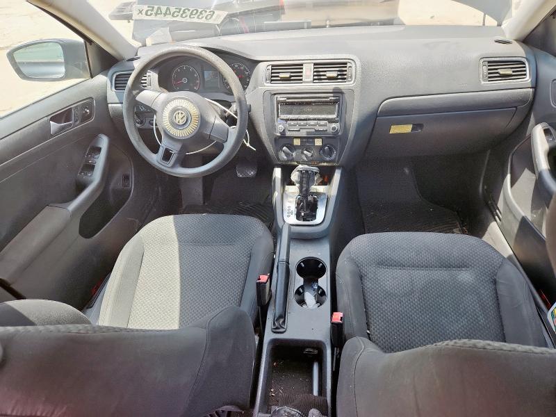 3VW2K7AJ2CM355382 - 2012 VOLKSWAGEN JETTA BASE BLACK photo 8