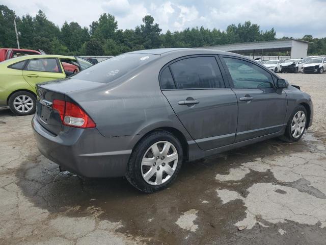 2HGFA1F54AH571019 - 2010 HONDA CIVIC LX GRAY photo 3