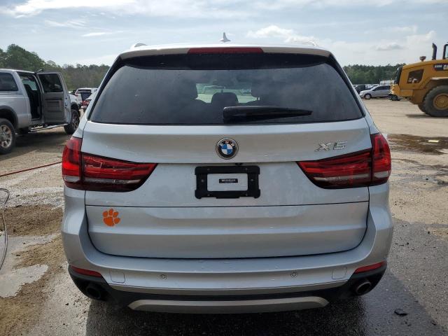 5UXKR2C50H0U18179 - 2017 BMW X5 SDRIVE35I SILVER photo 6