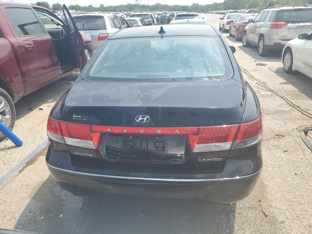 KMHFC46F79A343055 - 2009 HYUNDAI AZERA SE BLACK photo 6