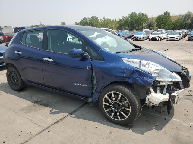 1N4BZ0CP6GC315083 - 2016 NISSAN LEAF SV BLUE photo 4