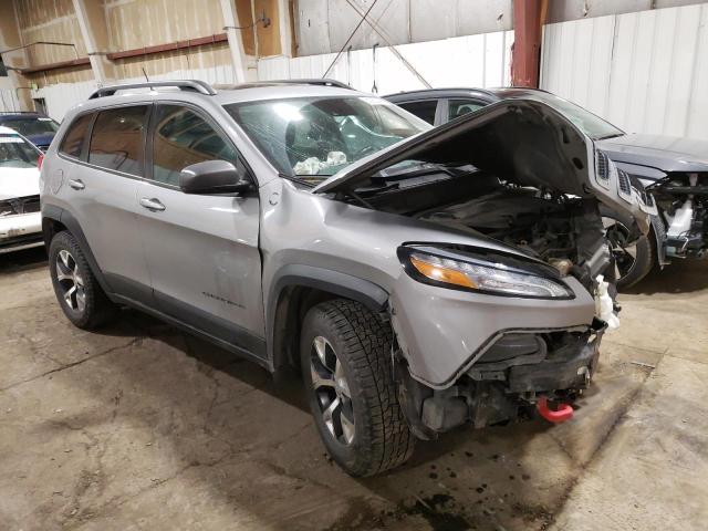 1C4PJMBS1FW779657 - 2015 JEEP CHEROKEE TRAILHAWK 灰色 照片 4