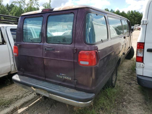 2B5WB35Z6TK162997 - 1996 DODGE RAM WAGON B3500 PURPLE photo 3