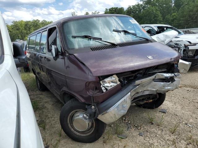 2B5WB35Z6TK162997 - 1996 DODGE RAM WAGON B3500 PURPLE photo 4