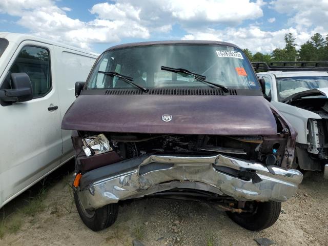 2B5WB35Z6TK162997 - 1996 DODGE RAM WAGON B3500 PURPLE photo 5