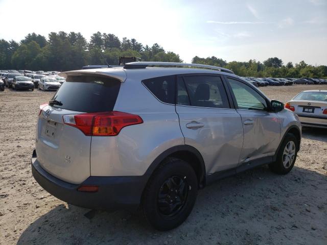 2T3BFREV8FW299290 - 2015 TOYOTA RAV4 LE SILVER photo 3