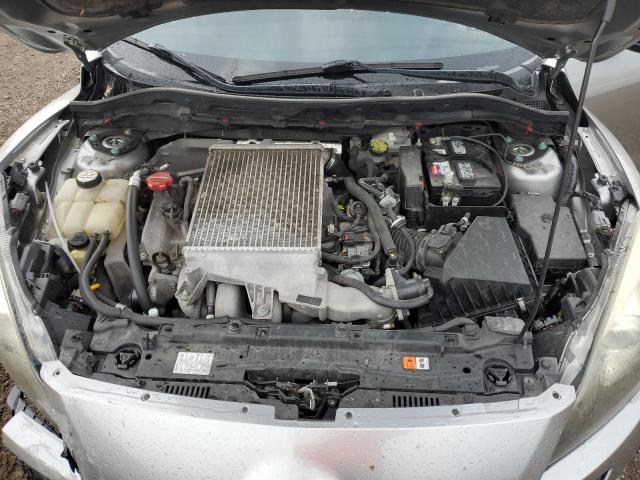JM1BL1L46D1748367 - 2013 MAZDA SPEED 3 SILVER photo 11