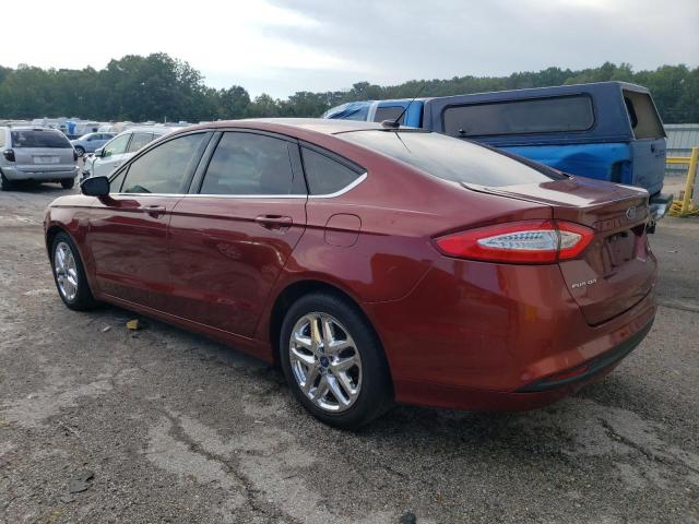 3FA6P0H7XER113829 - 2014 FORD FUSION SE RED photo 2