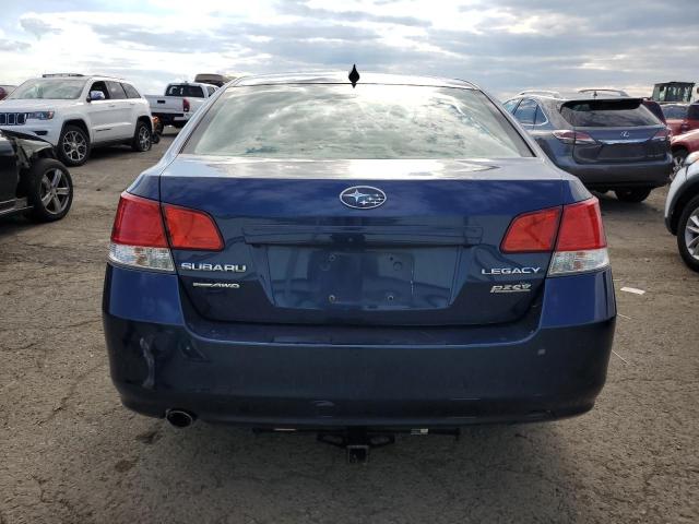 4S3BMBK65B3220942 - 2011 SUBARU LEGACY 2.5I LIMITED BLUE photo 6