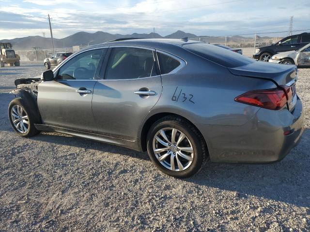 JN1BY1AR0HM770680 - 2017 INFINITI Q70 3.7 GRAY photo 2