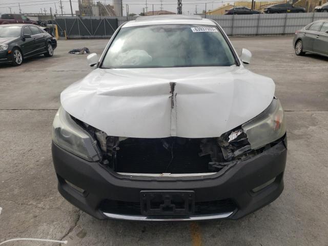 1HGCR2F87EA053390 - 2014 HONDA ACCORD EXL WHITE photo 5