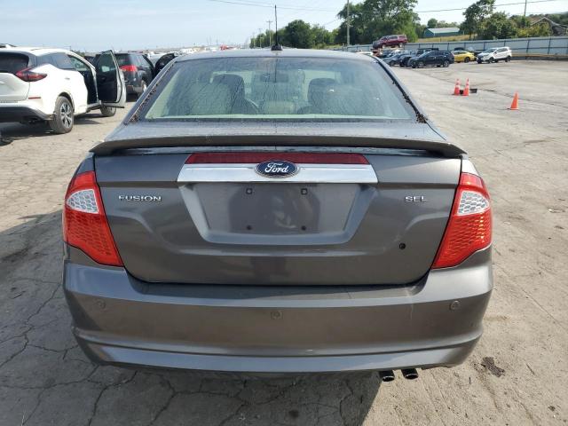 3FAHP0JA4BR112220 - 2011 FORD FUSION SEL GRAY photo 6