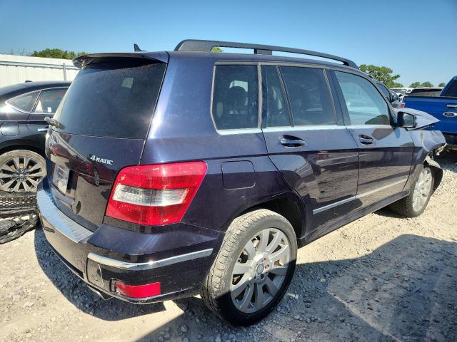 WDCGG8HBXBF563761 - 2011 MERCEDES-BENZ GLK 350 4MATIC BLUE photo 3