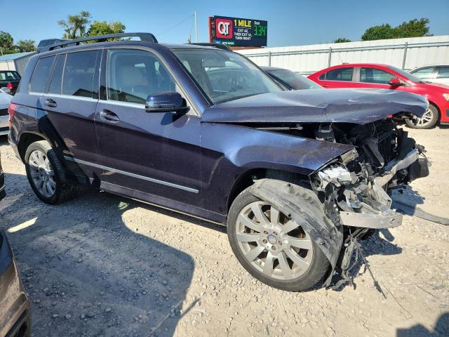 WDCGG8HBXBF563761 - 2011 MERCEDES-BENZ GLK 350 4MATIC BLUE photo 4