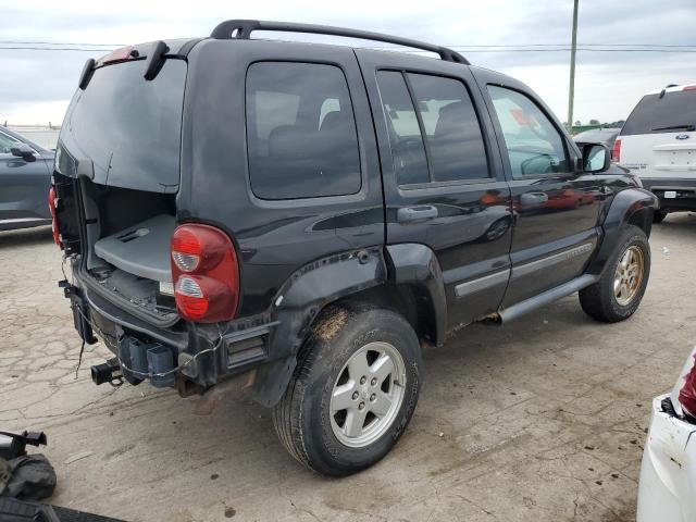 1J4GL48K07W710780 - 2007 JEEP LIBERTY SPORT BLACK photo 3