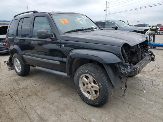 1J4GL48K07W710780 - 2007 JEEP LIBERTY SPORT BLACK photo 4