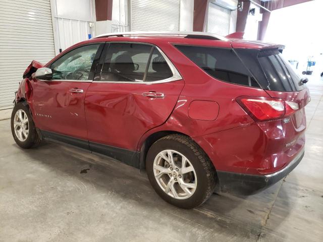 2GNAXVEV3J6304716 - 2018 CHEVROLET EQUINOX PREMIER RED photo 2