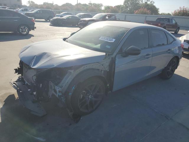 2HGFE2F50PH535492 - 2023 HONDA CIVIC SPORT GRAY photo 1