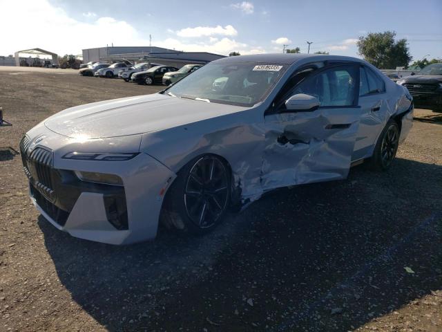 WBA33EJ05PCM80123 - 2023 BMW 760 XI GRAY photo 1