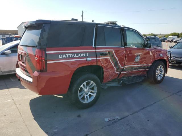 1GNSKFEC2JR219801 - 2018 CHEVROLET TAHOE SPECIAL RED photo 3