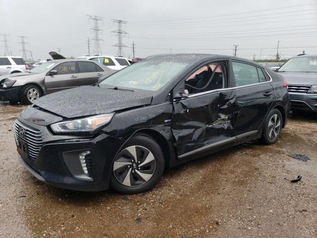 KMHC75LC4JU064043 - 2018 HYUNDAI IONIQ SEL BLACK photo 1