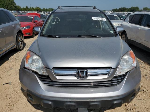 JHLRE487X8C037958 - 2008 HONDA CR-V EXL SILVER photo 5