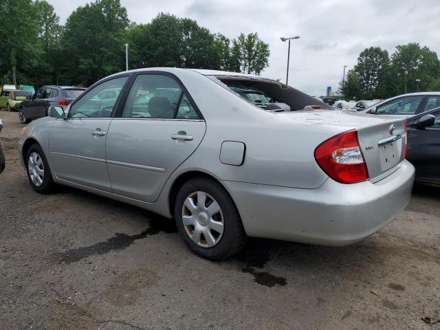 4T1BE32K34U935906 - 2004 TOYOTA CAMRY LE SILVER photo 2