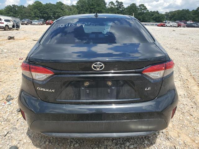 5YFEPRAE9LP134385 - 2020 TOYOTA COROLLA LE შავი ფოტო 6