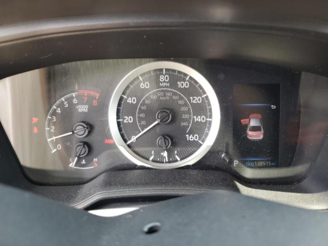 5YFEPRAE9LP134385 - 2020 TOYOTA COROLLA LE შავი ფოტო 9