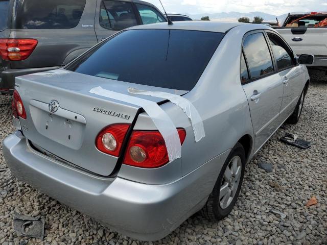 1NXBR32E85Z358614 - 2005 TOYOTA COROLLA CE SILVER photo 3