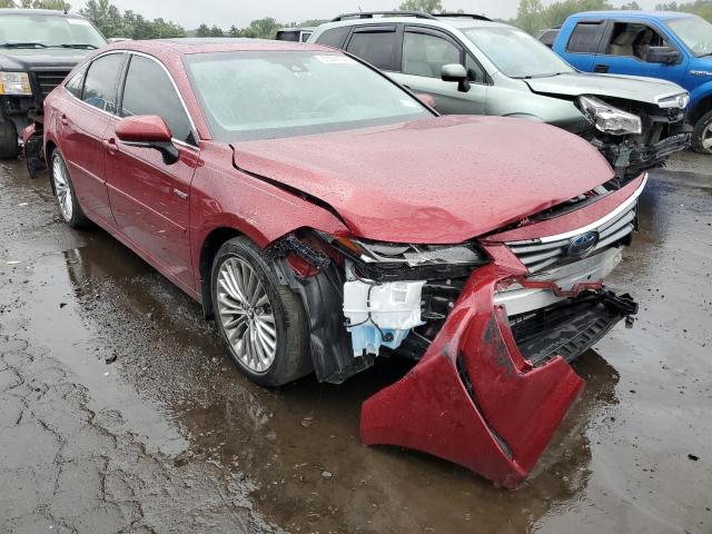 4T1B21FB8KU003124 - 2019 TOYOTA AVALON XLE RED photo 4