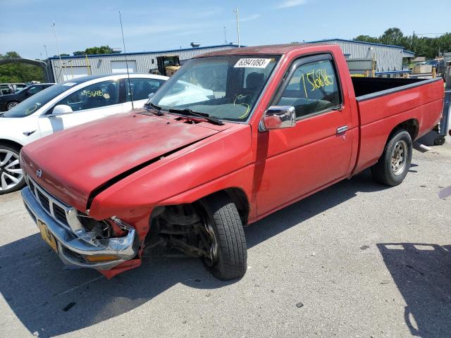 1N6SD11S8SC411955 - 1995 NISSAN TRUCK E/XE RED photo 1