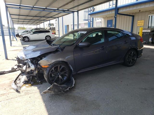 19XFC2F81ME203244 - 2021 HONDA CIVIC SPORT ნაცრისფერი ფოტო 1