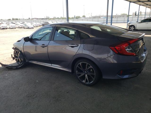 19XFC2F81ME203244 - 2021 HONDA CIVIC SPORT ნაცრისფერი ფოტო 2