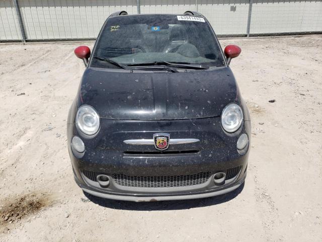 3C3CFFJH8DT652008 - 2013 FIAT 500 ABARTH BLACK photo 5