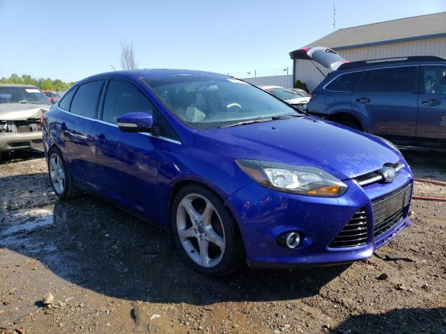 1FADP3J2XDL153512 - 2013 FORD FOCUS TITANIUM BLUE photo 4