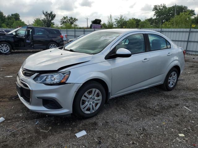 1G1JB5SH3H4163527 - 2017 CHEVROLET SONIC LS SILVER photo 1