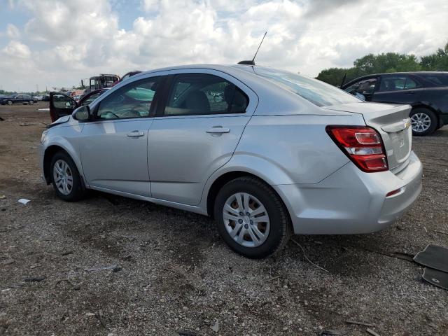 1G1JB5SH3H4163527 - 2017 CHEVROLET SONIC LS SILVER photo 2