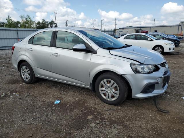 1G1JB5SH3H4163527 - 2017 CHEVROLET SONIC LS SILVER photo 4