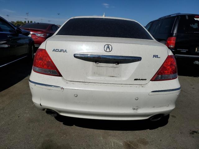 JH4KB16565C003923 - 2005 ACURA RL WHITE photo 6