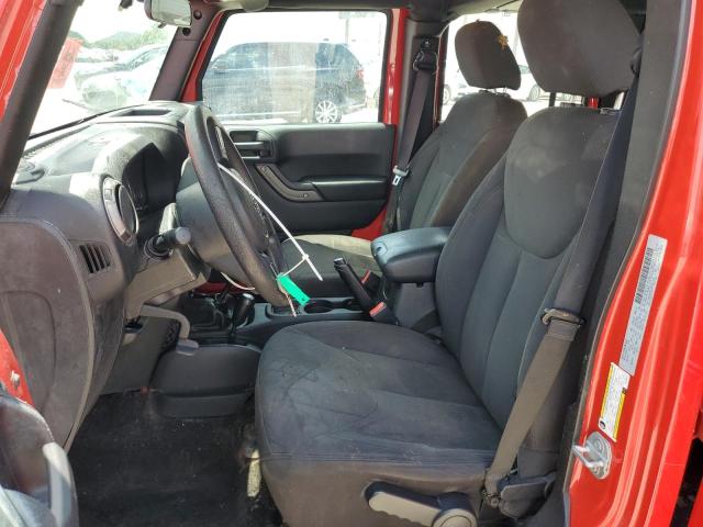 1C4BJWDG9GL302542 - 2016 JEEP WRANGLER U SPORT Червоний фото 7