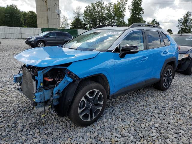 2T3J1RFV1KC018287 - 2019 TOYOTA RAV4 ADVENTURE BLUE photo 1