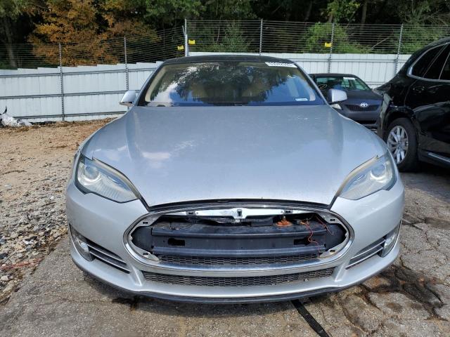 5YJSA1CP7DFP05602 - 2013 TESLA MODEL S Gümüş foto 5