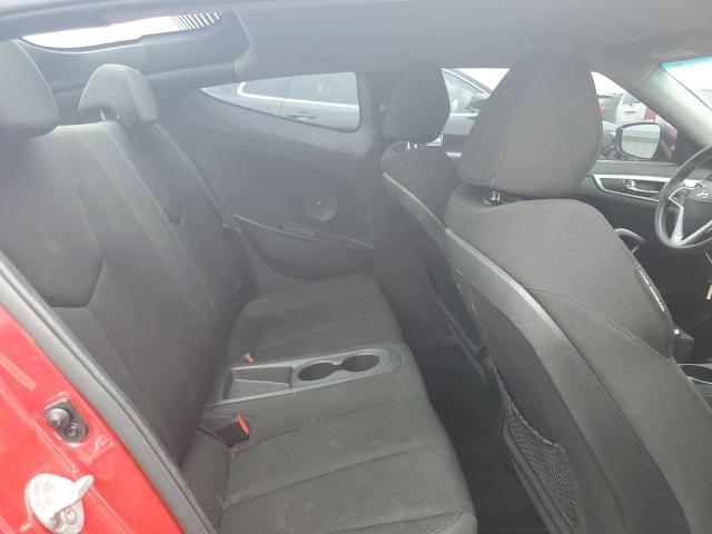 KMHTC6AD5DU165853 - 2013 HYUNDAI VELOSTER RED photo 10