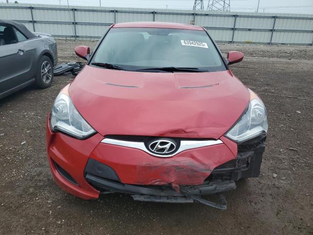 KMHTC6AD5DU165853 - 2013 HYUNDAI VELOSTER RED photo 5